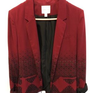 Women’s Red blazer from urban outfitters